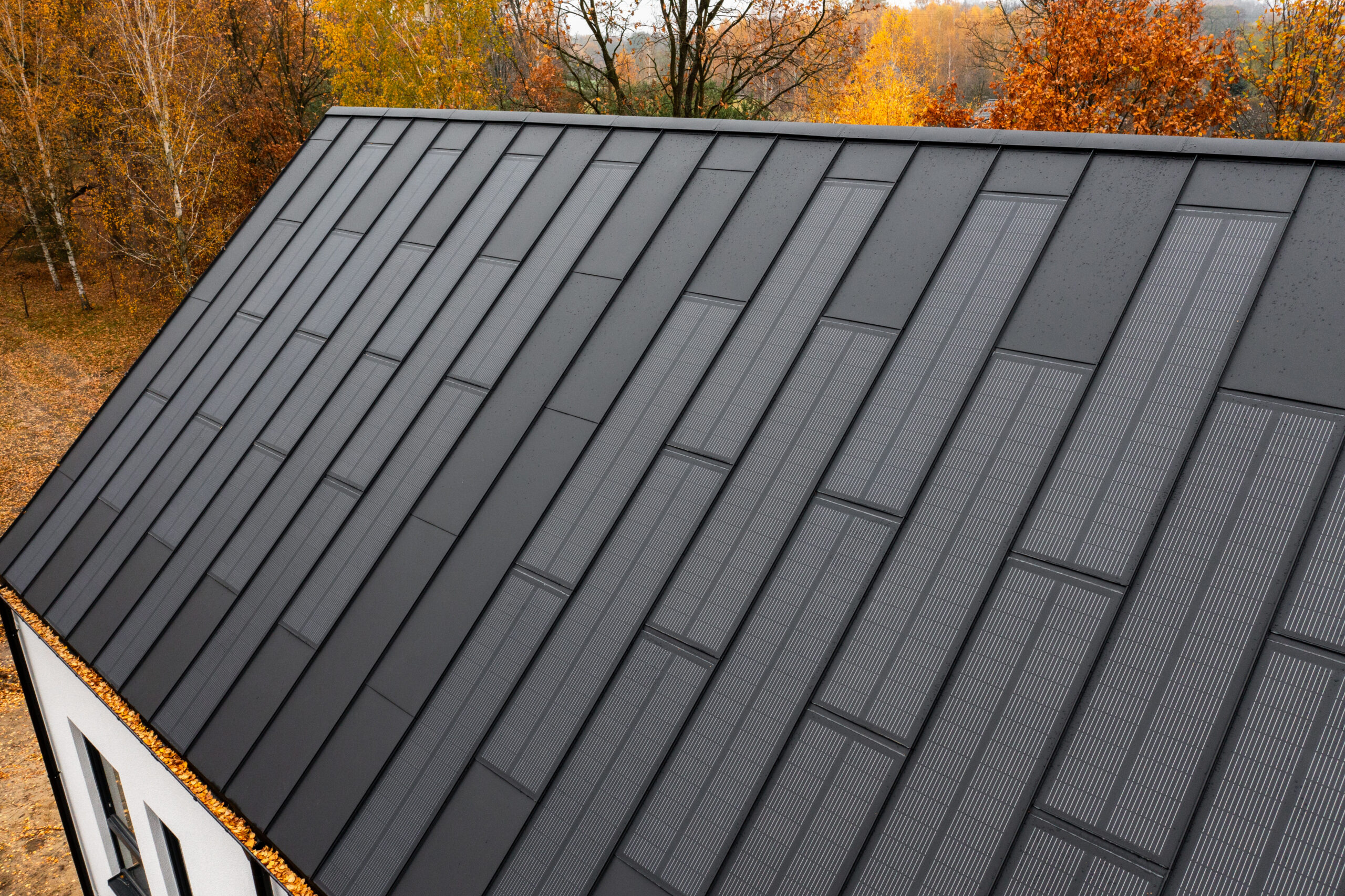 Ausführung des integrierten SOLROOF-Photovoltaikdaches